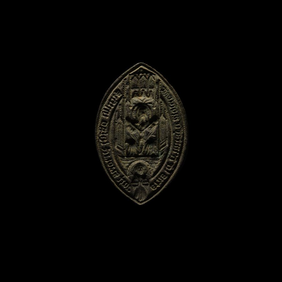 Large Medieval Mottisfont Augustinian Priory Seal Matrix